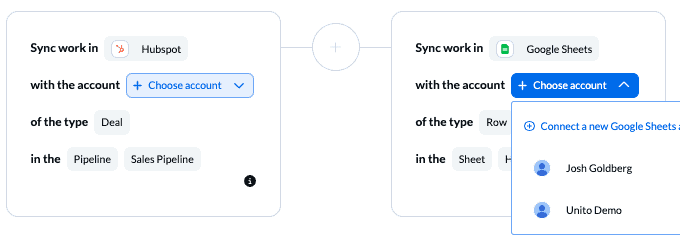 Sales report - connect your tools