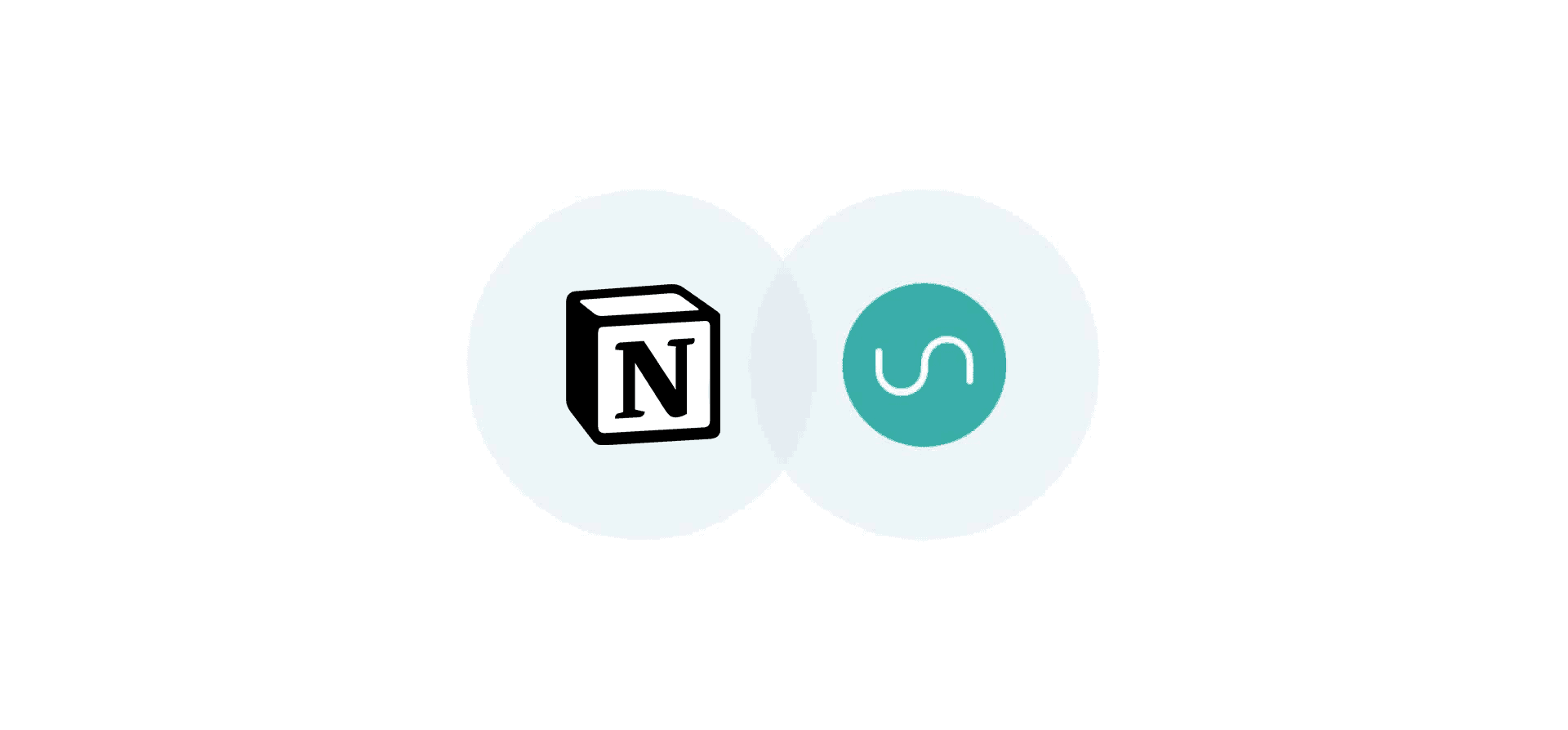 Logos for Notion and Unito, representing Unito's new Notion integration