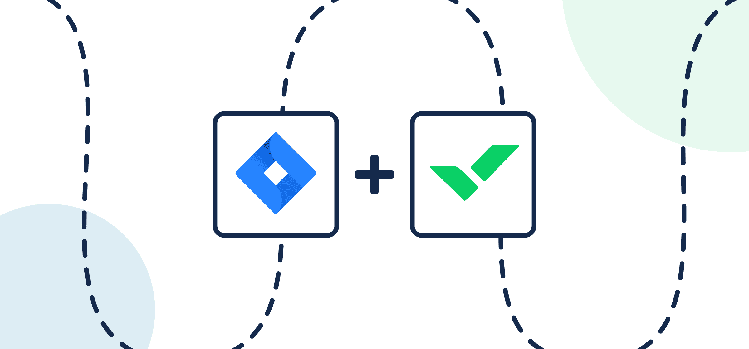 Featured image displaying the logos of Jira and Wrike in Unito's guide to setting up a simple Two-Way Sync